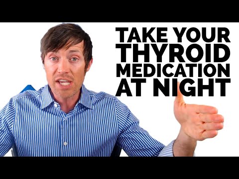 Take Your Thyroid Medication At Night: Here's Why