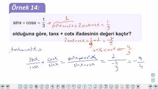 Eğitim Vadisi AYT Geometri 5.Föy Trigonometri Konu Anlatım Videoları