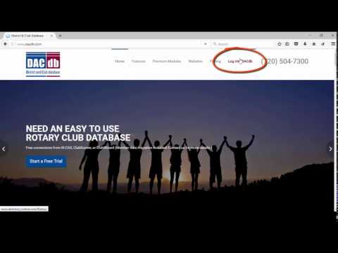 Using Dacdb Updated Jan 2017