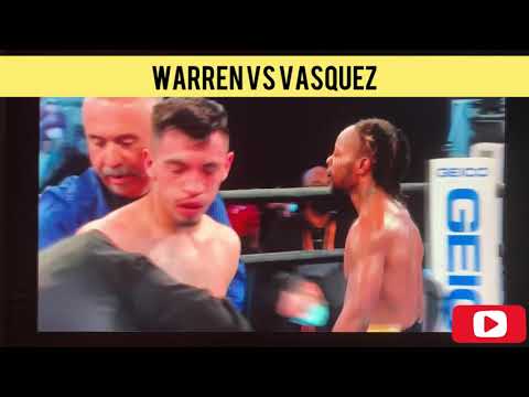 HIGHLIGHTS: Warren VS. Vasquez