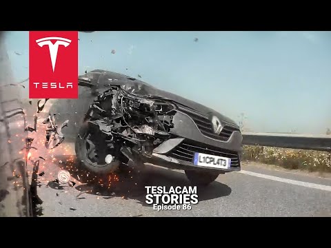 TESLA CAUSE EXTREME CRASH | TESLACAM STORIES #86