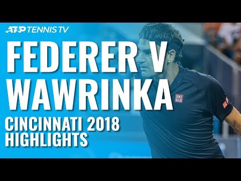 Roger Federer v Stan Wawrinka: Cincinnati 2018 Extended Highlights