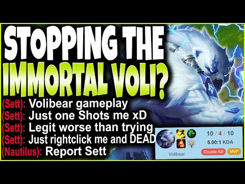 An Entire Team & My Tilted Jungler tried to STOP my VOLIBEAR MONSTER 🔥 LoL Top Volibear s12 Gameplay