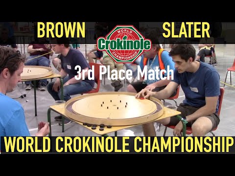 2023 World Crokinole Championship - 3rd Place - Slater v Brown