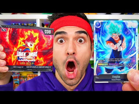 APRO UN BOX DI CARTE DRAGONBALL E TROVO...