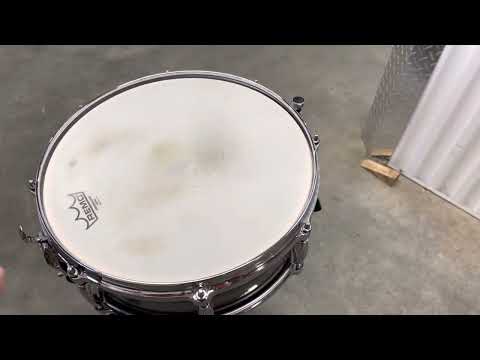 Gretsch USA Custom Snare Drum 2010 Gray/Black Duco Nitrocellulose Lacquer image 7