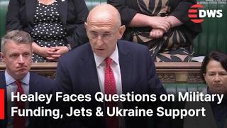 UK Defence Sec. Faces Questions on Defence Spending, Ukraine, NATO & British Armed Forces | AC1E