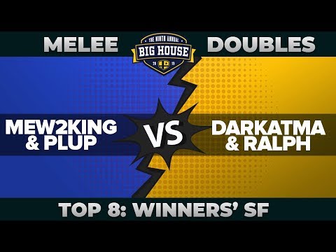 Mew2King/Plup vs Darkatma/Ralph - Top 8 Winners' Semifinals: Melee Doubles - TBH9