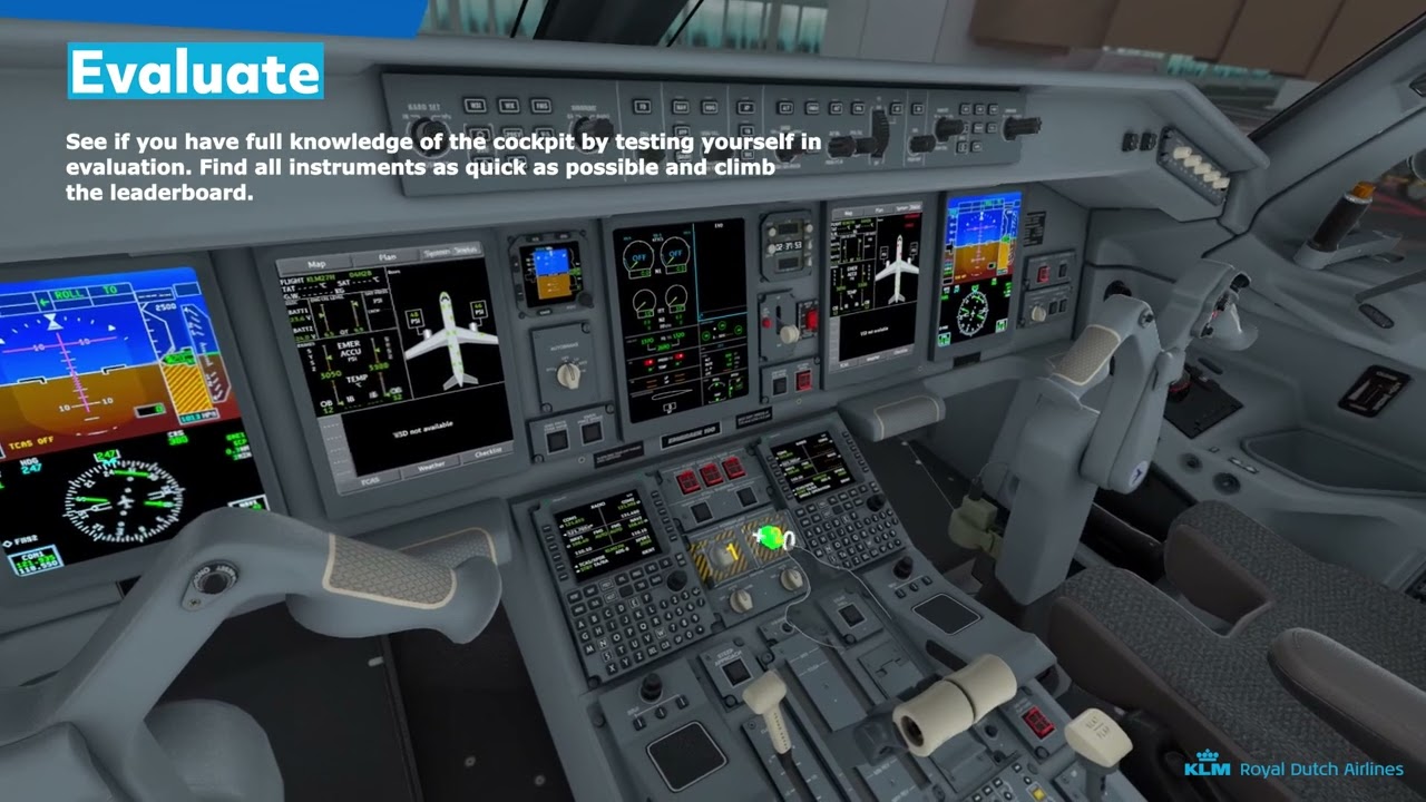 VR 조종석 - KLM