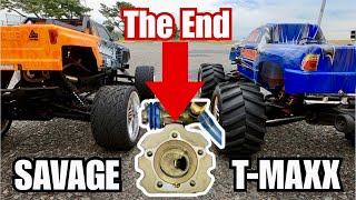 Traxxas T-Maxx 3.3 Engine Killed😭 - What Happened After Hard Racing?