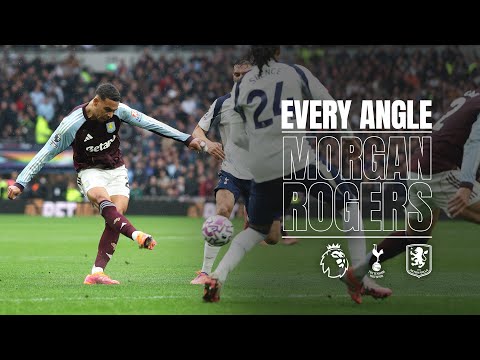ALL ANGLES | Morgan Rogers vs Tottenham Hotspur