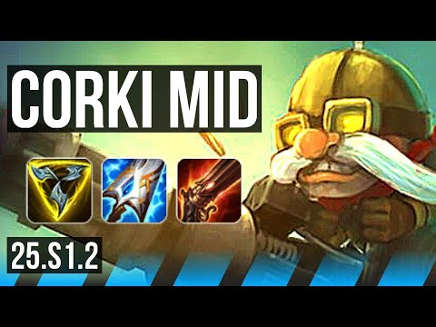 CORKI vs VIKTOR (MID) | 69% winrate | BR Challenger | 25.S1.2