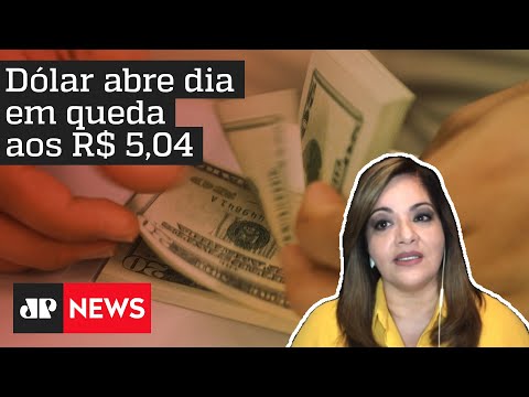 Denise: Dólar abre dia em queda aos R$ 5,04