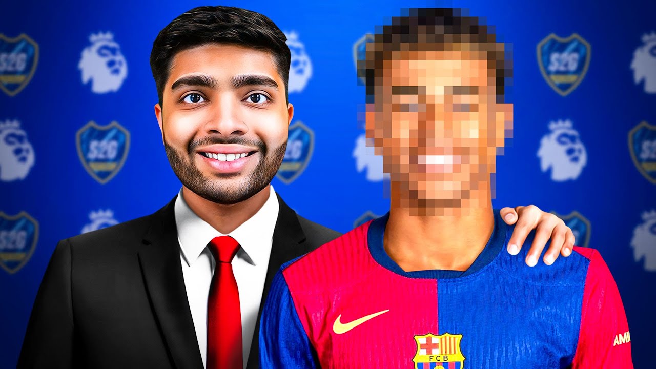 I Signed a Barcelona Super Talent...