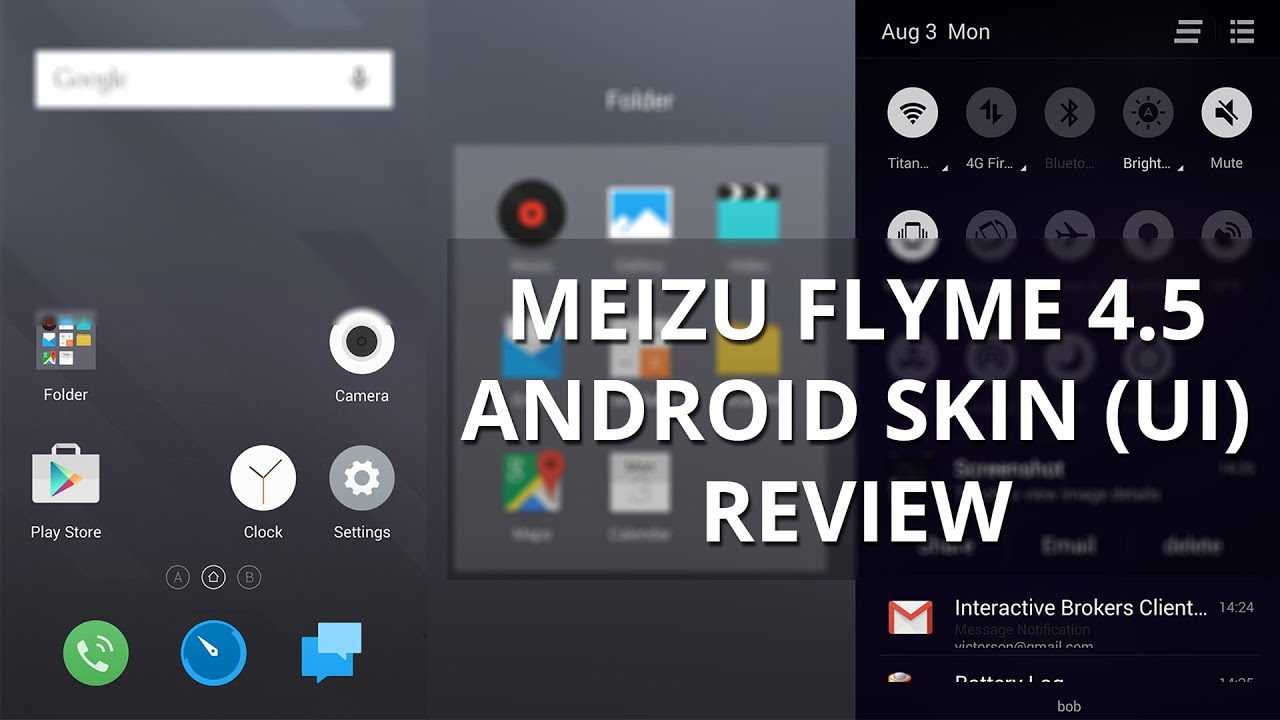 Meizu Flyme 4.5 Android skin (UI) review