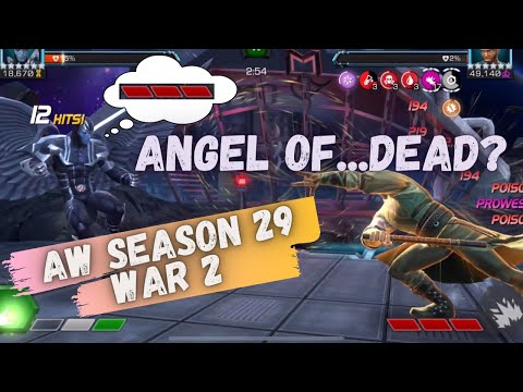 Alliance War Season 29, War 2. SSx-1 vs. SH-BR. Elsa, AA, Quake - Marvel Contest of Champions