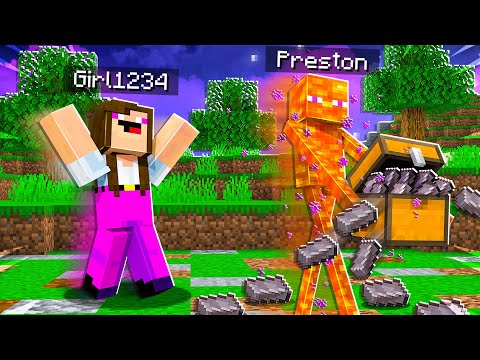 7 Ways to Steal Noob1234's Girlfriend's Netherite! - Minecraft