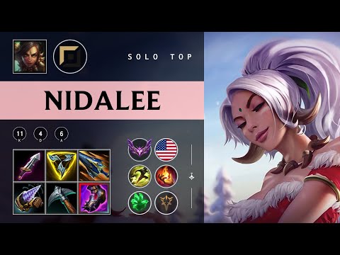 Nidalee Top vs Dr. Mundo - NA Master Patch 25.24
