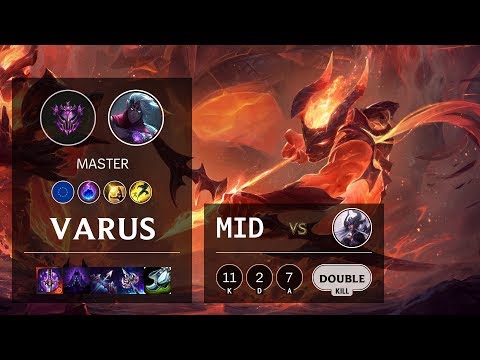 Varus Mid vs Syndra - EUW Master Patch 10.12
