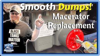 RV Macerator Pump (Thetford Sanicon 700) Replacement & Sewer Dump Upgrade | Full-time RV Life