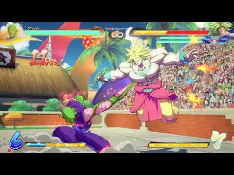 DBFZ S3 Piccolo sparking leg loop 100 hits solo TOD (Only works on big bodies)