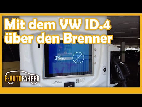 Mit dem VW ID.4 über den Brenner - Probleme und Verbrauch