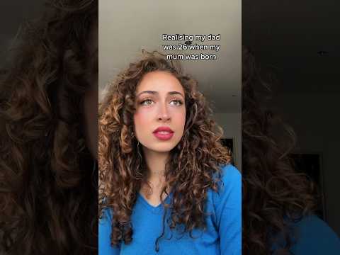 Realising it’s a 26 year age gap…