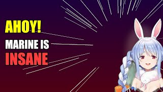 Marine's Streaming Skills SHOCK Pekora + AHOY! | Tomodachi Life [Hololive EN Sub]