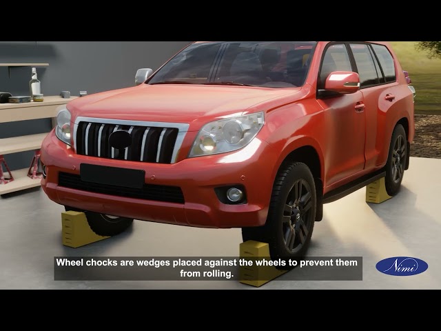 Practice to remove wheel lug nuts with use of an air impact wrench