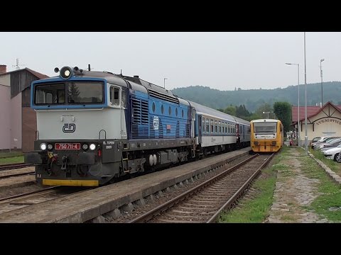 ČD 750.711 - R 884 GALÁN - Luhačovice - 29.8.2016