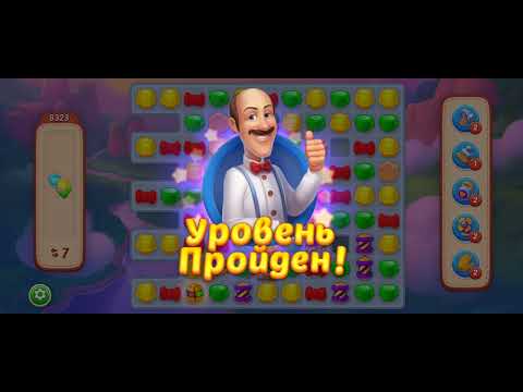 Homescapes ASMR let's play ▶️ game 🎮 level 8323 Lamps Vibes Championship 🏆