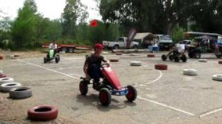 preview picture of video 'Berg Pedal Go Karts at Clanwilliam Expo'