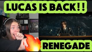 (HE'S BACKK!!!)LUCAS 루카스 'Renegade' MV (Plan A) & (Plan B)|REACTION