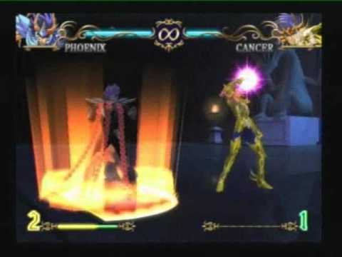 naruto (ikki di phoenix v3) vs death mask di cancer