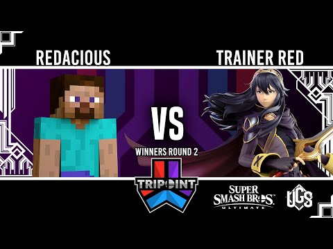 Tripoint Smash 130 - Winners Round 2 - Redacious(Steve) Vs. Trainer Red(Lucina)