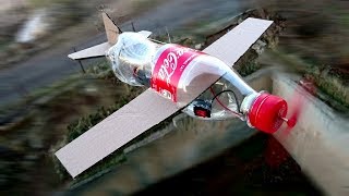 How to Make a Flying Airplane using Plastic Bottle