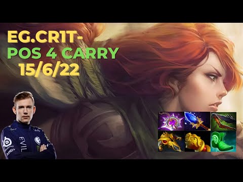 EG.Cr1t- POS 4 SUPPORT TO CARRY WINDRANGER 15/6/22 VS SECRET.MATUMBAMAN, CRYSTALLIZE