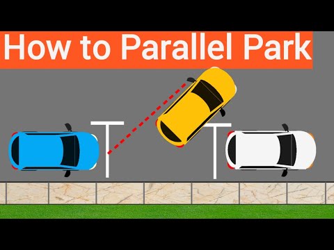 Parallel Parking | How to Parallel Park Perfectly  (Step by Step) | Parking tips.