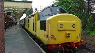 preview picture of video 'Great Central Railways,Steam,Diesel,Loughborough,Quorn,Rothley,Leicester,England,HD,2012.'