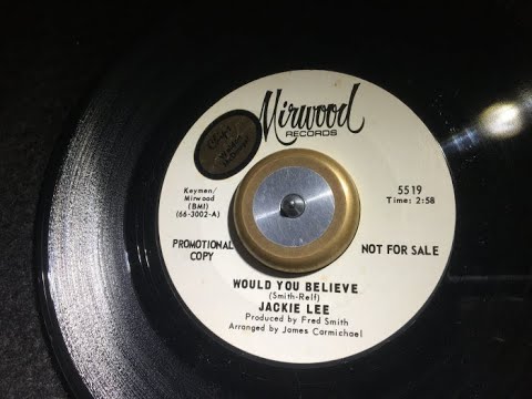 Thumbnail for Would You Believe ~ Jackie Lee by Earl Nelson