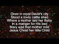 Once In Royal David’s City ~ Daniel O'Donnell ~ lyric video