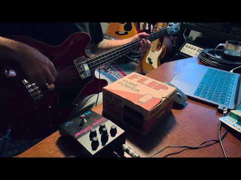 Guyatone Flip Tube Power BB-X Bass Driver Overdrive 1996 MIJ Made in Japan Vintage Guitar Bass Effects Pedal image 7
