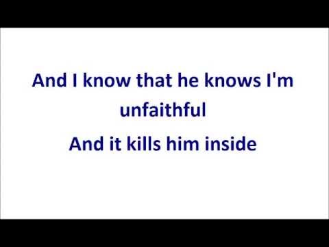 Rihanna - Unfaithful Instrumental With Lyrics