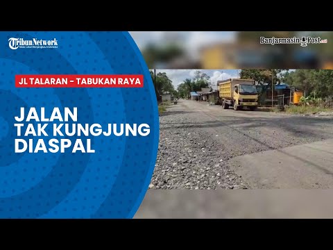 Tak Kunjung Diaspal, Begini Kondisi Jalan Talaran - Tabukan Raya