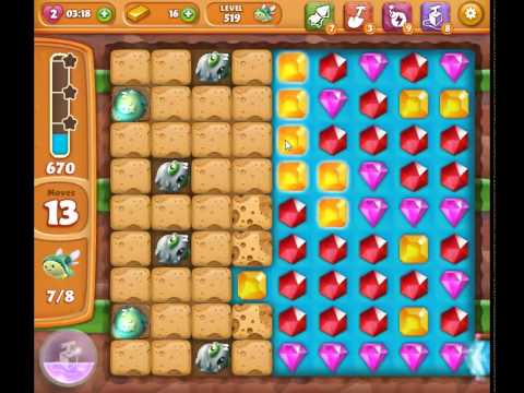 Diamond Digger Saga Level 519