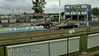 preview picture of video '1972 Pontiac Grand Prix drag racing in Woodburn, OR'