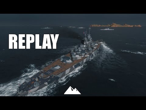 REPUBLIQUE, the fast flanker! - World of Warships | [Replay] [German] [60fps]