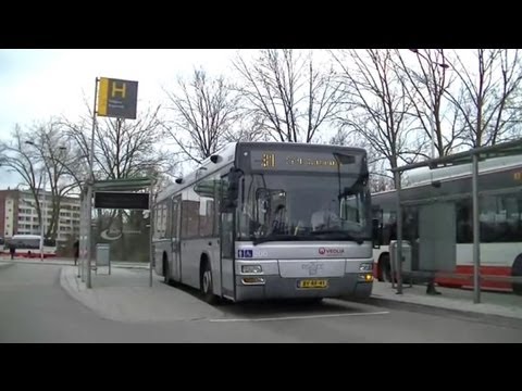 Veolia MAN Lion's City TÜ (200) te Delft Station