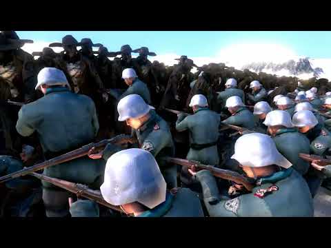 5000 German Soldiers vs 10000 Scarecrows - Ultimate Epic Battle Simulator