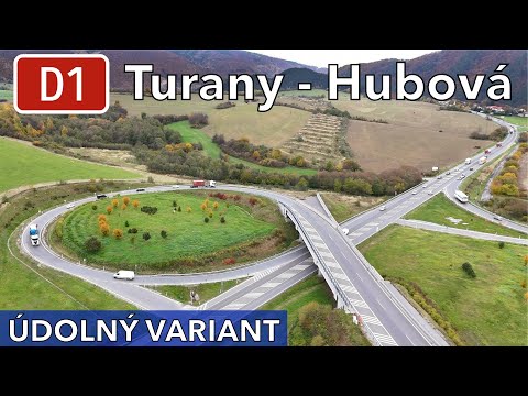Slovak Highway D1 Turany - Hubová - Unfinished Valley Variant (November 2023)